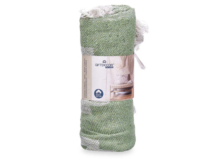 Giftdecor Multiuso Jacquard Verde 125 x 150 cm Giftdecor Multiuso Jacquard Verde 125 x 150 cm