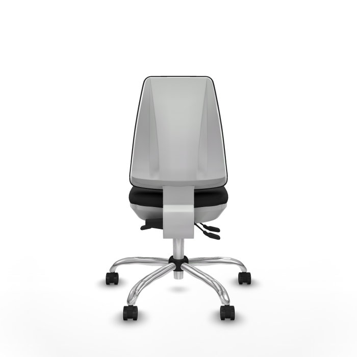 PIQUERAS Y CRESPO Silla de oficina Elche con mecanismo Asincro, Negro