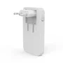 Hama Cargador Mini 65W 2x USB-C + 1x USB-A Blanco Plegable