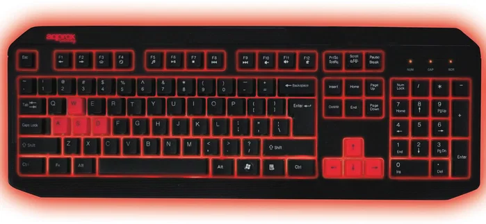 Approx appBLIZZARD Teclado Gaming Retroiluminado Negro Approx appBLIZZARD Teclado Gaming Retroiluminado Negro