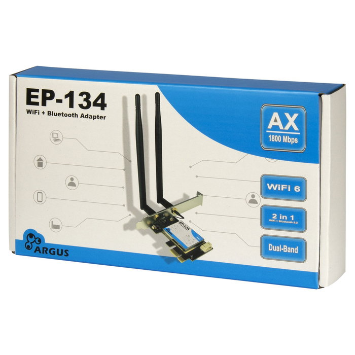 Inter-Tech EP-134 Adaptador de red USB 2.0