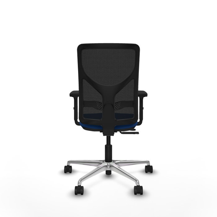 PIQUERAS Y CRESPO Silla de oficina Motilla Azul con malla Negra PIQUERAS Y CRESPO Silla de oficina Motilla Azul con malla Negra