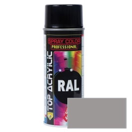 DUVER Spray Acrílico Aluminio Mate RAL 9006 400 ml