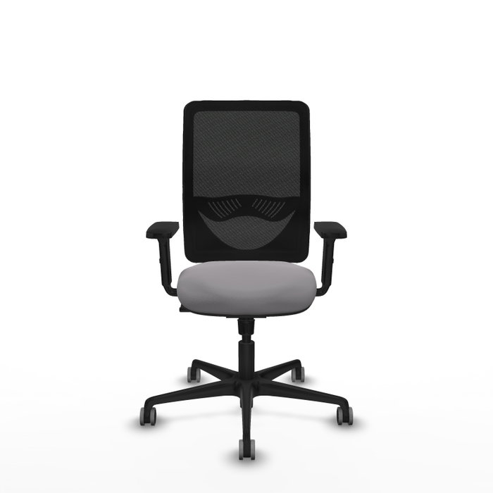PIQUERAS Y CRESPO Silla de oficina Zulema con Mecanismo Sincro, Gris y Negro PIQUERAS Y CRESPO Silla de oficina Zulema con Mecanismo Sincro, Gris y Negro
