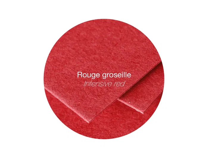 Clairefontaine Pollen Sobres C6 114x162 mm Rojo grosella Pack de 5 unidades