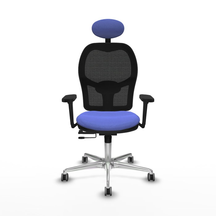 PIQUERAS Y CRESPO Silla de oficina Jorquera Azul claro con mecanismo Sincro/Traslack PIQUERAS Y CRESPO Silla de oficina Jorquera Azul claro con mecanismo Sincro/Traslack