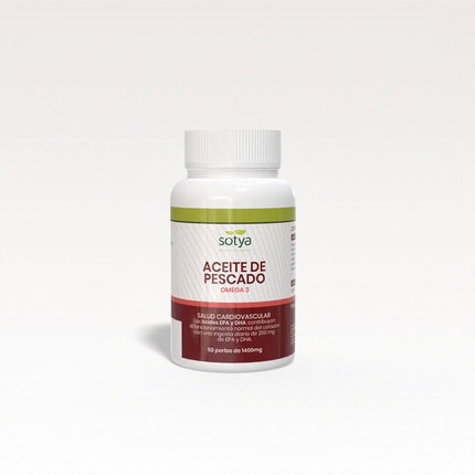 SOTYA Omega 3 Aceite de Pescado 1400mg 50 Perlas