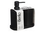 Berilo Set 3 Piezas Baño Plástico Negro 14.5 x 17 x 7.5 cm (Set de 12)