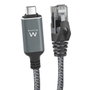 Ewent EC2002 Cable Ethernet USB-C a RJ45 CAT6 de 2m