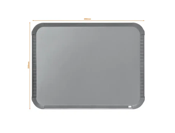 Nobo pizarra blanca línea hogar marco color plata 220x280 mm con rotulador Nobo pizarra blanca línea hogar marco color plata 220x280 mm con rotulador