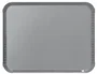 Nobo pizarra blanca línea hogar marco color plata 220x280 mm con rotulador