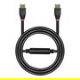 LINDY 41073 Cable HDMI 2.0 18Gbps Activo 4K 60Hz 20 Metros Negro