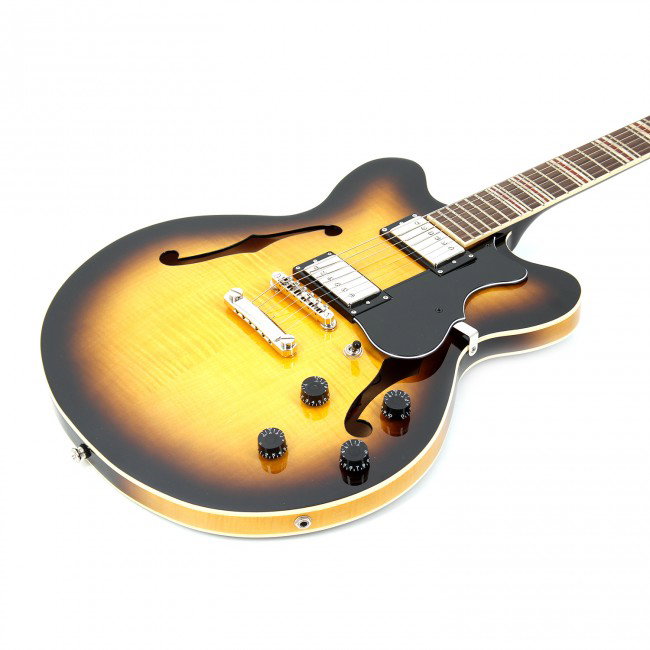 Guitarra Eléctrica Höfner Verythin-Ct Sombreada