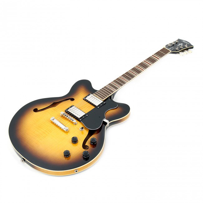 Guitarra Eléctrica Höfner Verythin-Ct Sombreada