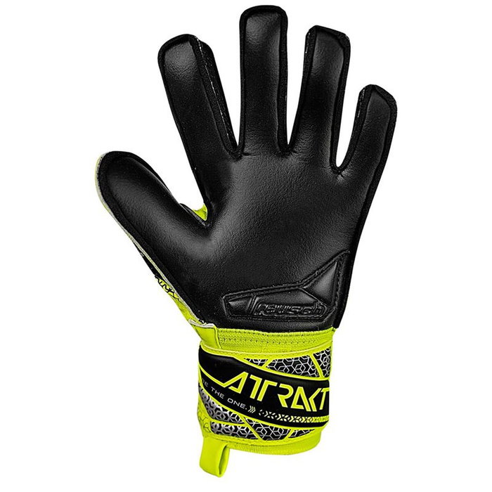 Guantes de Portero Reusch Attrakt Silver Amarillo 9-10 Años