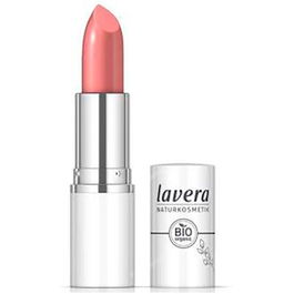 LAVERA Pintalabios Cream Glow 02 Retro Rose | Color Intenso, Acabado Sedoso y Brillo Sutil, Nutritivo y Duradero Hasta 6 Horas