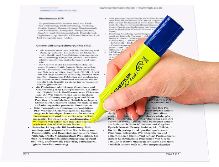 Staedtler Textsurfer Classic Marcador Fluorescente Amarillo (Set de 10)