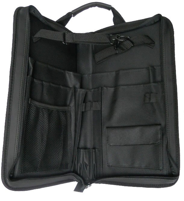 Funda Super Acolchada de Cuero para Baquetas