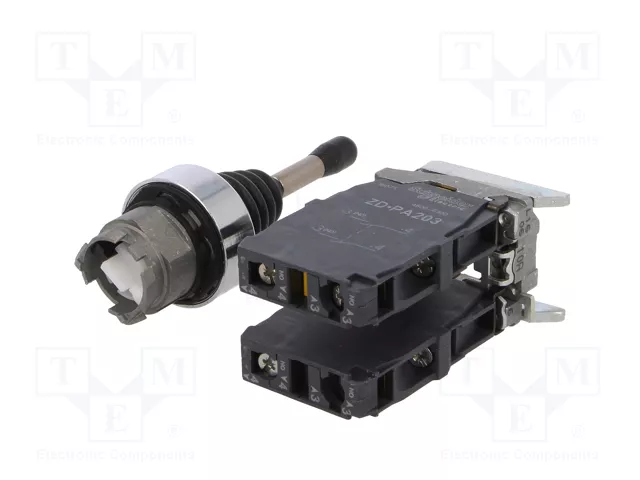 SCHNEIDER ELECTRIC Interruptor Joystick Harmony XB4 22mm NO x4 Negro SCHNEIDER ELECTRIC Interruptor Joystick Harmony XB4 22mm NO x4 Negro