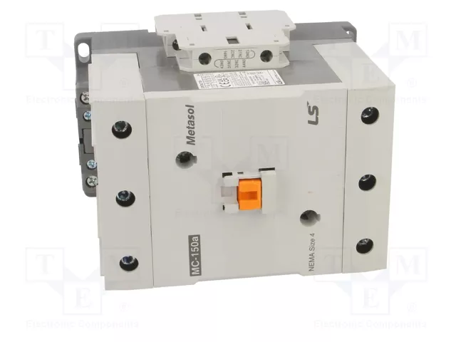 LS ELECTRIC Contactor METASOL MC-150A 230VAC 3-polar