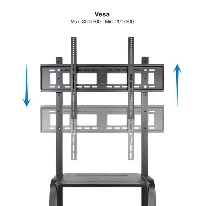 Tooq Coloso Soporte de Suelo con Ruedas para Pantallas 37-100 pulgadas Tooq Coloso Soporte de Suelo con Ruedas para Pantallas 37-100 pulgadas