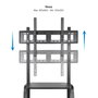 Tooq Coloso Soporte de Suelo con Ruedas para Pantallas 37-100 pulgadas