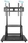 Tooq Coloso Soporte de Suelo con Ruedas para Pantallas 37-100 pulgadas