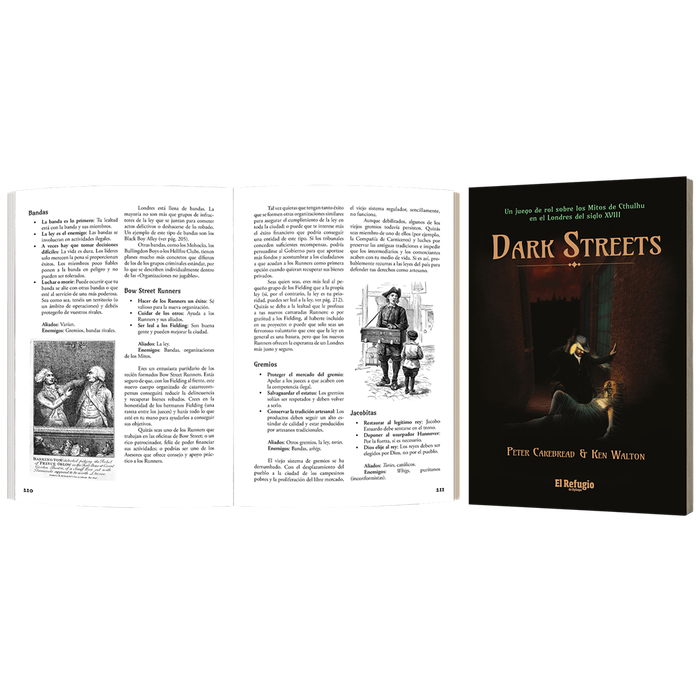 El refugio de Ryhope Dark Streets Juego de rol de investigación y terror ambientado en el Londres del siglo XVIII con los Mitos de Cthulhu