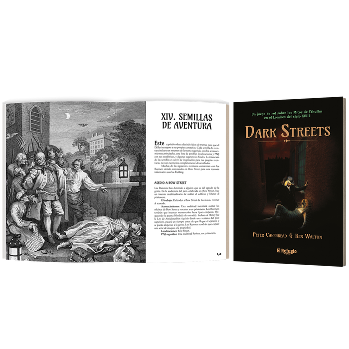 El refugio de Ryhope Dark Streets Juego de rol de investigación y terror ambientado en el Londres del siglo XVIII con los Mitos de Cthulhu