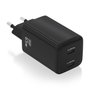 Aisens Cargador GaN 65W con 2x USB-C PD3.0 y QC4.0, Negro