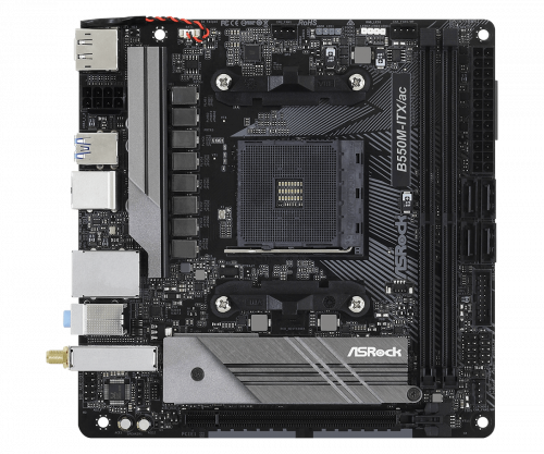 ASRock B550M-ITX/ac Placa Base AM4 Mini ITX AMD B550 DDR4 HDMI/DP Retail