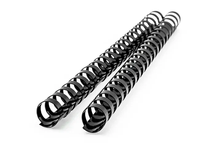 Q-connect Canutillo Redondo 8 mm Plástico Negro Capacidad 40 Hojas Caja 100 Unidades