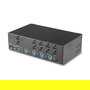 StarTech Switch Conmutador KVM 4 Puertos HDMI 4K 30Hz, KVM Extender HDMI, Montaje en Rack, 3840 x 2160 Pixeles, 4K Ultra HD