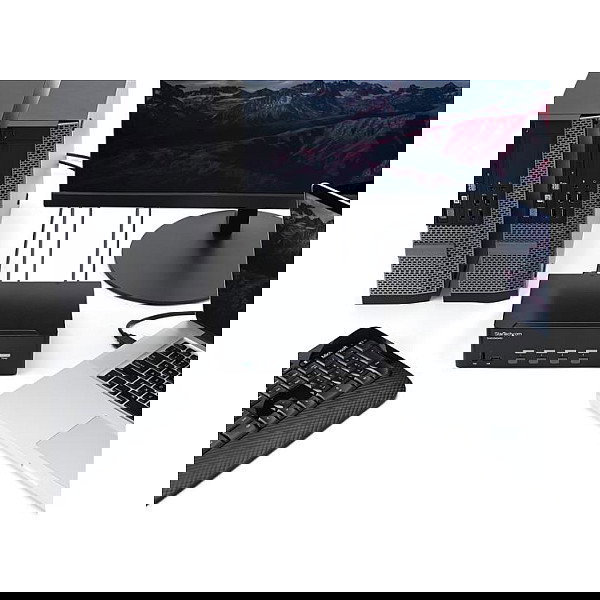 StarTech Switch Conmutador KVM 4 Puertos HDMI 4K 30Hz, KVM Extender HDMI, Montaje en Rack, 3840 x 2160 Pixeles, 4K Ultra HD