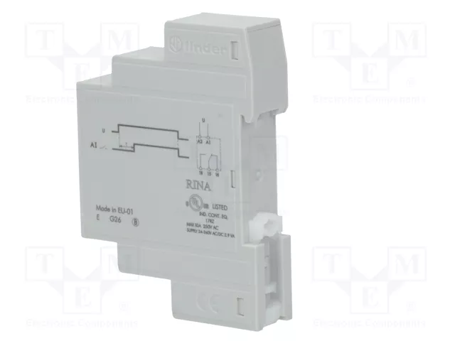FINDER Relé de tiempo Serie 80 24-240VAC/DC SPDT