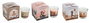 DKD Home Decor Surtido de 3 Velas de Cera de Parafina Yoga, 60 g cada una