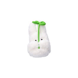 Mi vecino Totoro Nakayoshi Figura de peluche Small Totoro with leaf 19 cm
