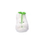 Mi vecino Totoro Nakayoshi Figura de peluche Small Totoro with leaf 19 cm