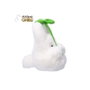 Mi vecino Totoro Nakayoshi Figura de peluche Small Totoro with leaf 19 cm
