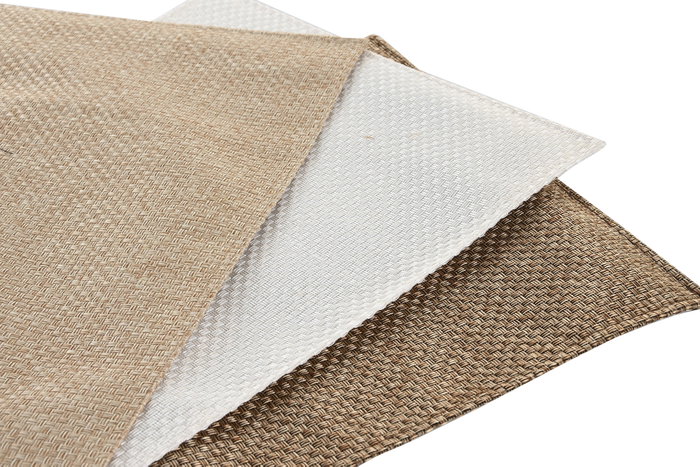 DKD Home Decor Individuales Beige Camel Poliester 45 x 30 x 0.1 cm (24 Unidades) DKD Home Decor Individuales Beige Camel Poliester 45 x 30 x 0.1 cm (24 Unidades)