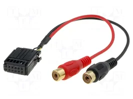 4CARMEDIA Adaptador RCA a Auxiliar para Ford