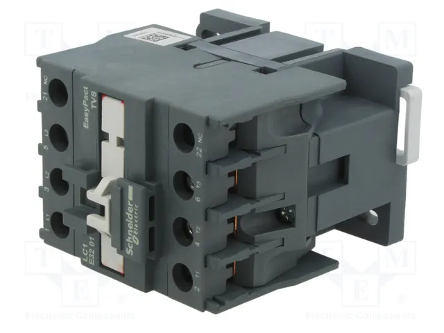 SCHNEIDER ELECTRIC Contactor Easy TeSys 32A 110VAC 3-polar