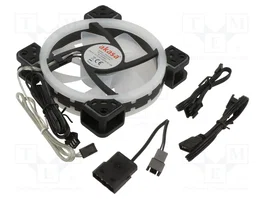 Akasa AK-FN101 Ventilador Axial de 120mm con LED RGB