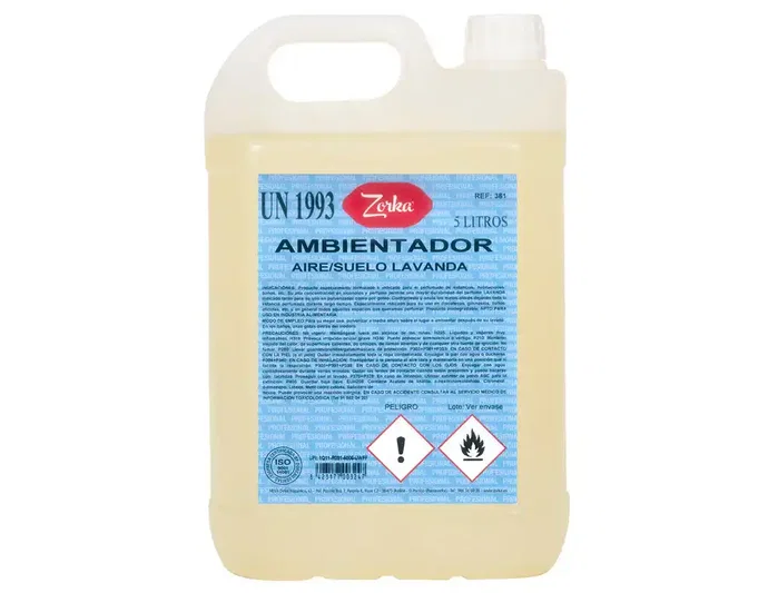 Zorka Ambientador Aire/Suelo Lavanda Garrafa 5 Litros Zorka Ambientador Aire/Suelo Lavanda Garrafa 5 Litros