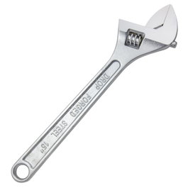 WOLFPACK LINEA PROFESIONAL Llave Ajustable Moleta 15 pulgadas