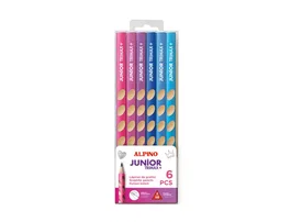 Alpino Lapices de Grafito Junior Trimax+ HB Blister 6 Unidades