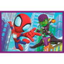 Clementoni 40661 Cubos 6 Spidey And His Amazing Friends - 6 cubos con imágenes de Marvel, +2 años