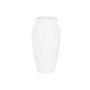 DKD Home Decor Macetero Magnesia 47x47x61 Rugoso Blanco Roto