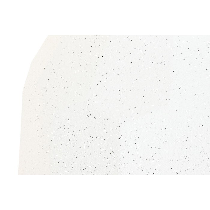 DKD Home Decor Macetero Magnesia 47x47x61 Rugoso Blanco Roto