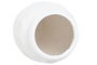 DKD Home Decor Macetero Moderno Blanco Roto Magnesia 47x47x61 cm